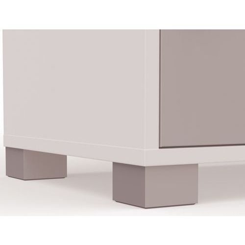 Poten vierkant alu ABS H 50 mm Camille - Eol