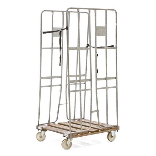 Refurbished rolcontainer 2 zijden - Diepte 720 kg