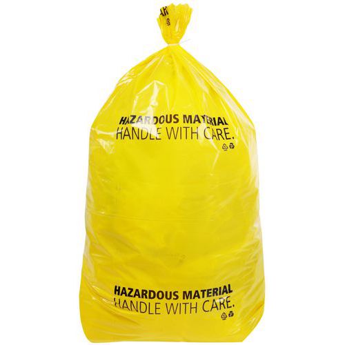 Verzamelzak voor gebruikte absorptiemiddelen