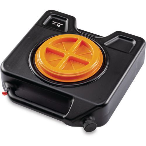 Afvoerbak 14 l - gesloten - Cemo