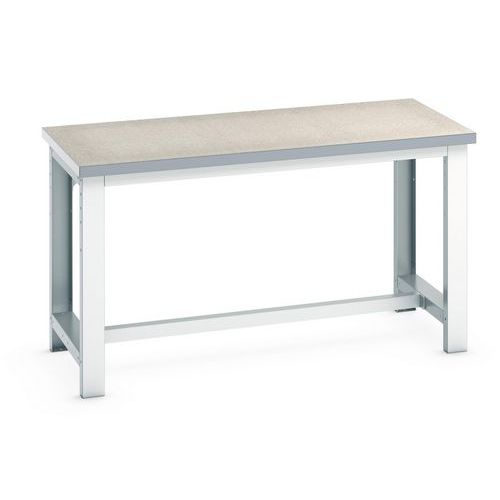 Werkbank Cubio - Breedte 150 cm - Linoleum