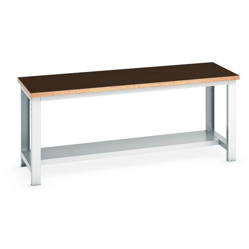 Werkbank Cubio met vast legbord - Breedte 150 cm - Arphenol