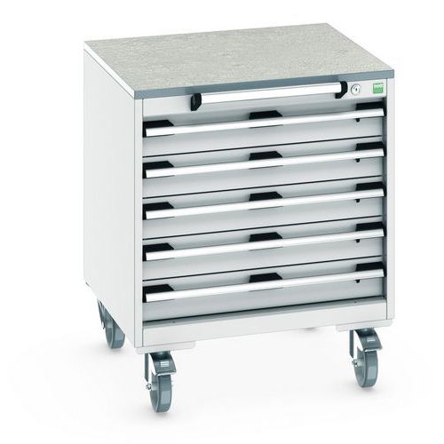 Verrijdbare ladekast Cubio SLR-666-5.3 - Bott