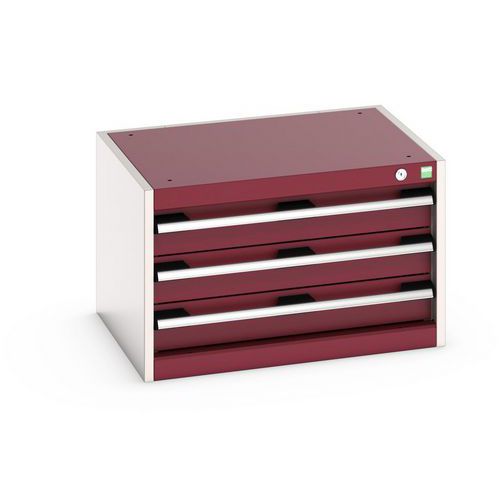 Werkplaatskast met laden cubio SL-654-3.3 - Bott