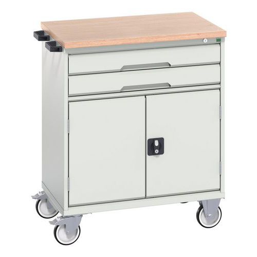 Verrijdbare gereedschapswagen Verso 800 x 550 x 980 - Bott