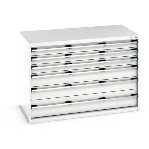 Kast met 6 laden Cubio - 900x1300x750mm - Bott