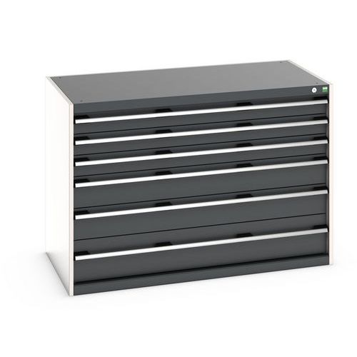 Kast met 6 laden Cubio - 900x1300x750mm - Bott