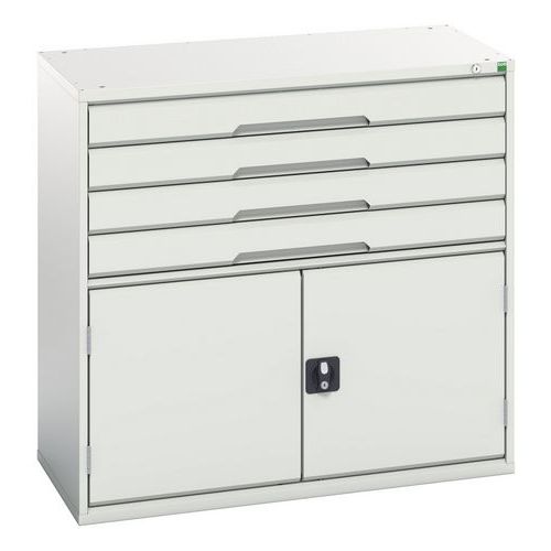 Ladekast Verso - 1000 mm - 4 lades - Bott