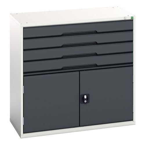 Ladekast Verso - 1000 mm - 4 lades - Bott