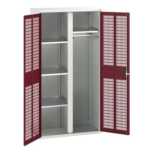 Kast Verso EPI met geventileerde deuren 1050x550x2000mm - Bott
