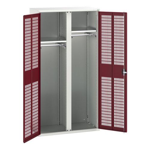 Kast Verso EPI met geventileerde deuren 1050x550x2000mm - Bott