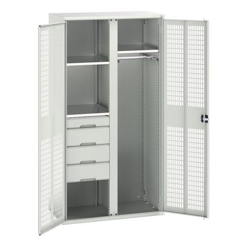 Kast Verso EPI met geventileerde deuren 1050x550x2000mm - Bott