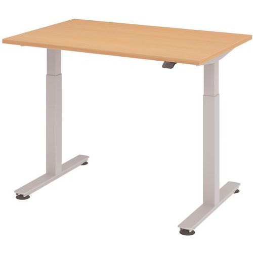 Elektrisch en ergonomisch recht bureau Evol - Hammerbacher