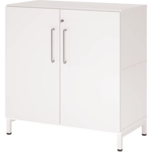 Kast FlexWall sokkelframe met 2 deuren - 2 niveaus - Hammerbacher