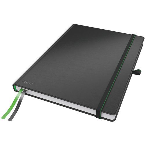 Notitieboek hardcover Cosy, Gramsgewicht: 80 g/m², Selectie telewerken: ja, Liniëring: Kleine ruit