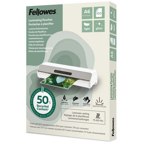 Lamineerhoezen Light glanzend - Fellowes