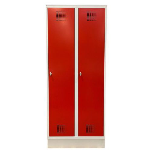 Garderobe met één vak, 2 kolommen, refurbished