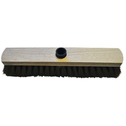 Balai en bois poils de coco synthétique PET - Maine Brosserie Balai en bois poils de coco synthétique PET - Maine Brosserie