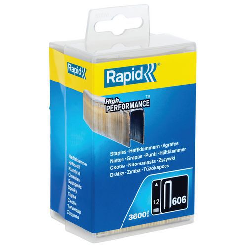 Agrafes pour agrafeuse-cloueuse électrique R606 - Rapid