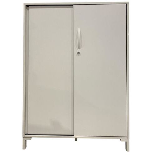 Middelhoge kast refurbished - grijs