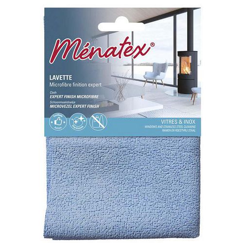 Schoonmaakdoek Microvezel Expert Finish - Ménatex