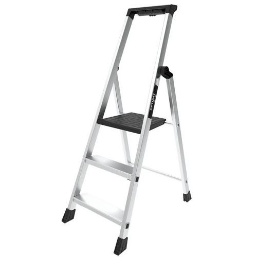 Aluminium opstapkrukje Optibat - 3 tot 8 treden - Tubesca