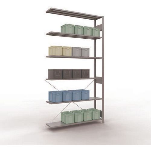 Lichte stelling Easy-Fix - Enkelzijdig - H 2500 mm - gegalvaniseerd - Schulte