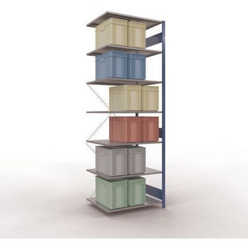 Lichte stelling Easy-Fix - Enkelzijdig - H 3000 mm - Gegalvaniseerd - Schulte