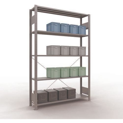 Lichte stelling Easy-Fix - Enkelzijdig - H 2000 mm - Gegalvaniseerd - Schulte