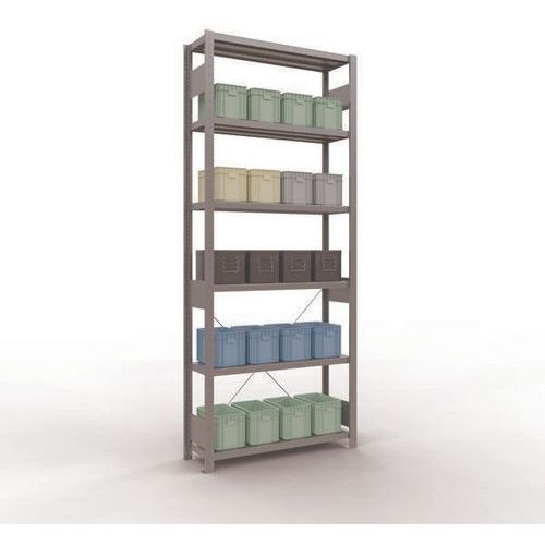 Lichte stelling Easy-Fix - Enkelzijdig - H 2500 mm - gegalvaniseerd - Schulte