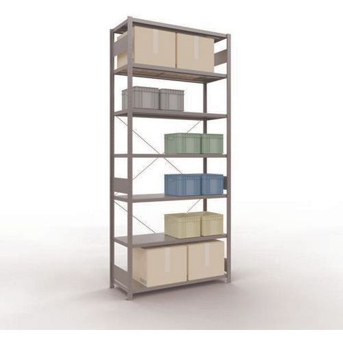 Lichte stelling Easy-Fix - Enkelzijdig - H 3000 mm - Gegalvaniseerd - Schulte