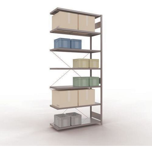 Lichte stelling Easy-Fix - Enkelzijdig - H 3000 mm - Gegalvaniseerd - Schulte