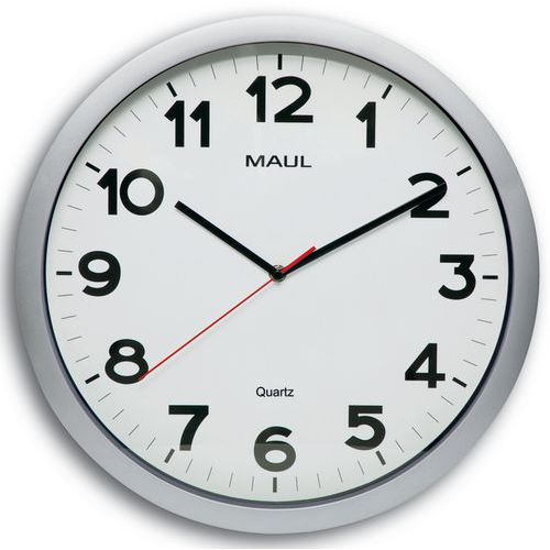 Wandklok MaulStep quartz, inclusief batterij - Maul