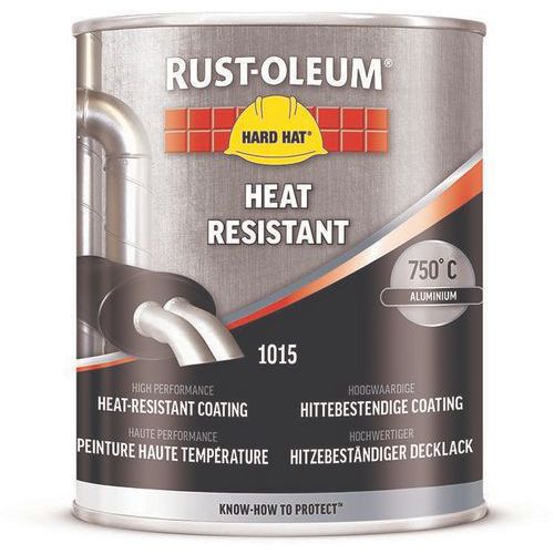 Afwerklak Hard Hat®, hittebestendig tot 750 ºC - Rust-Oleum
