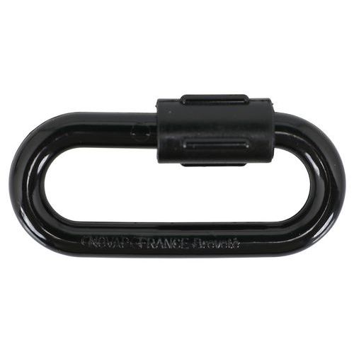 Snelschakel in poliamide - Zwart