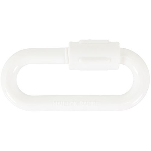 Snelschakel in poliamide - Wit - Novap