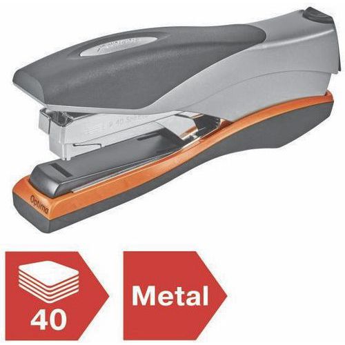 Nietmachine Optima 40 Zwart/Zilver - Rexel