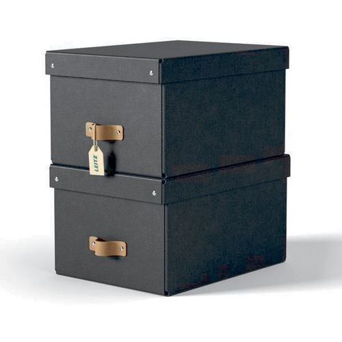 Opbergdoos Puro met deksel - middelgroot - 17 l - Leitz