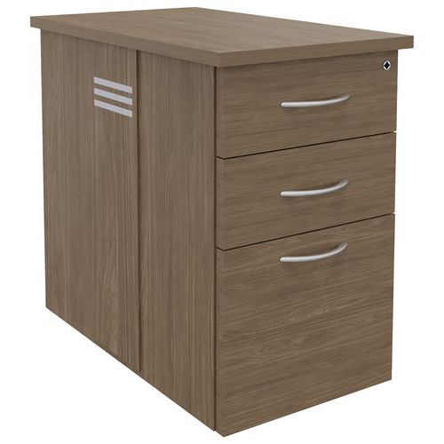 Caisson hauteur bureau quatuor profondeur 80 cm - Manutan Expert