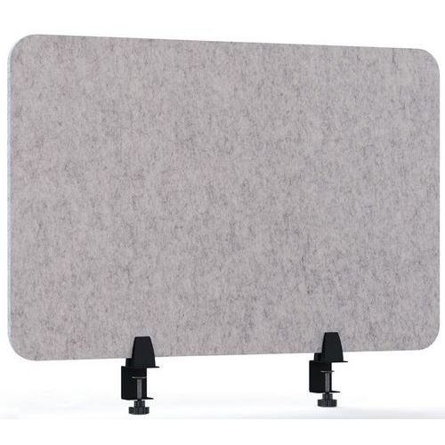 Cloison de séparation acoustique gris clair - Smit visual