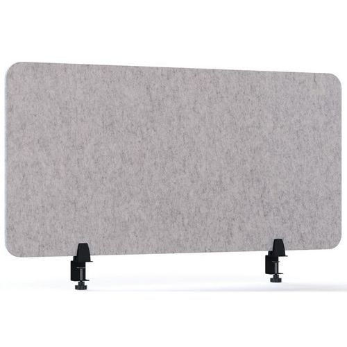 Cloison de séparation acoustique gris clair - Smit visual