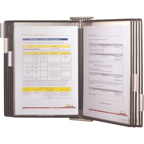 Wandhouder op spil voor antimicrobiële hoezen Sterifold - Tarifold