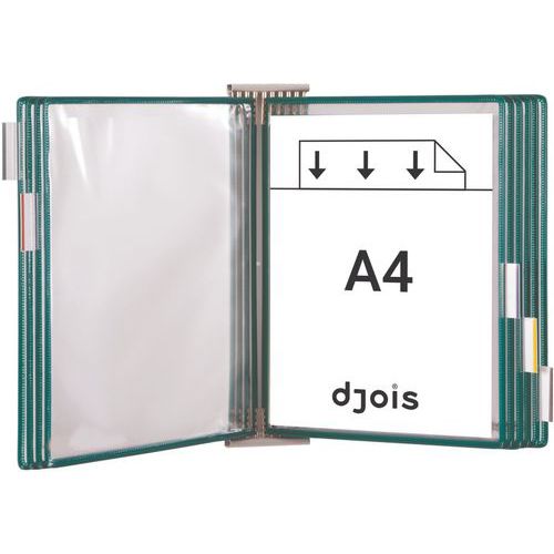 Uitbreidingset wandhouder Tarifold - 10 tassen