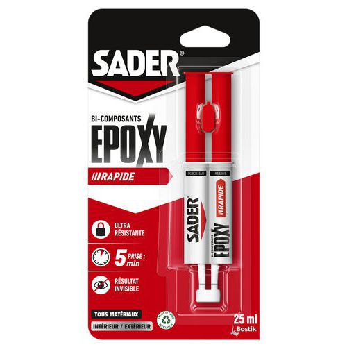 Tweecomponenten-epoxylijm sneldrogend - Sader