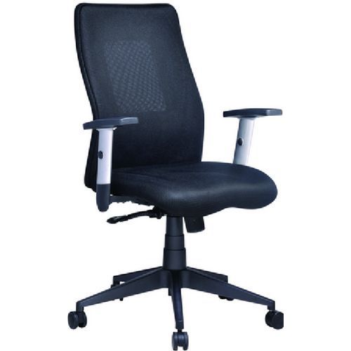 Bureaustoel met hoge rug Penelope - Grijs onderstel - Manutan Expert