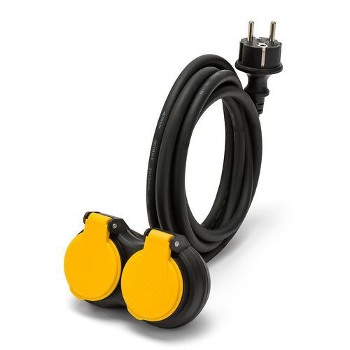 IP44 NF-bouwverlengkabel - Stak