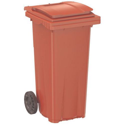 Mobiele container voor afvalscheiding - 120 l
