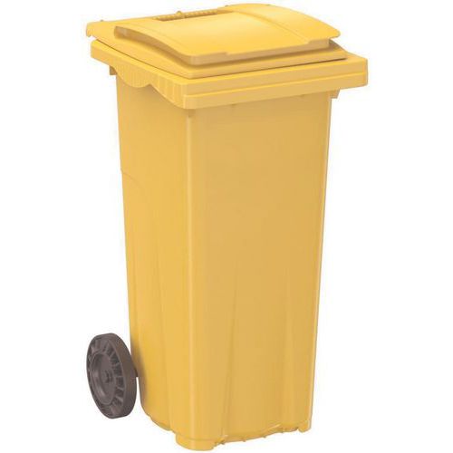 Mobiele container voor afvalscheiding - 120 l