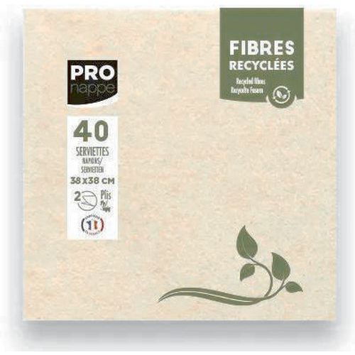 Gerecyclede micro-reliëf handdoek 2-laags - 38x38 cm