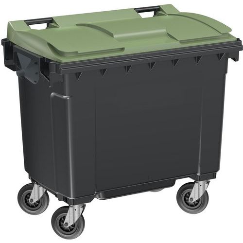 Container met 4 wielen - 660 en 770 l